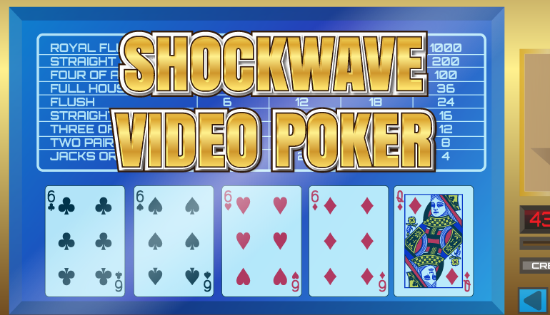 Video Poker Odds Chart