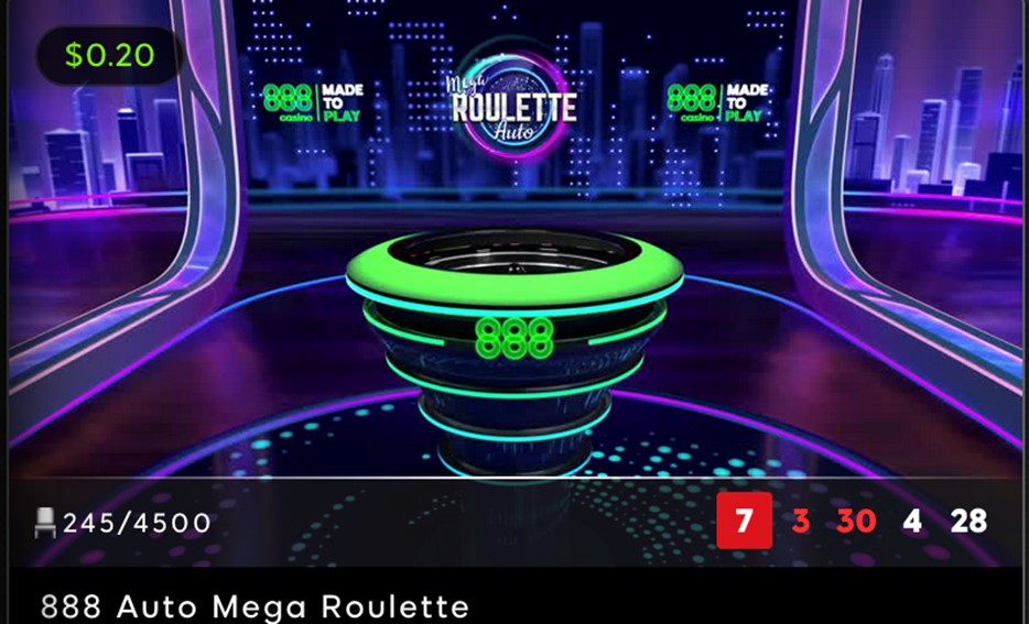Auto Mega Roulette