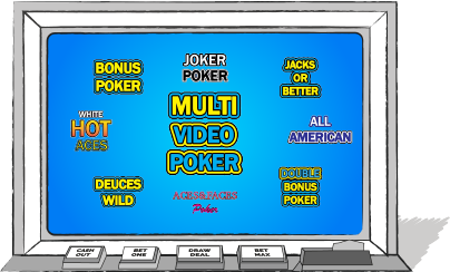 Multiple Play video poker