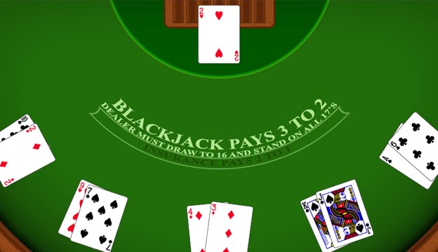 table blackjack