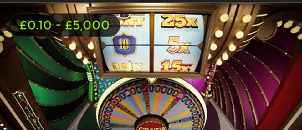 Crazy Time, um game show como você nunca viu!