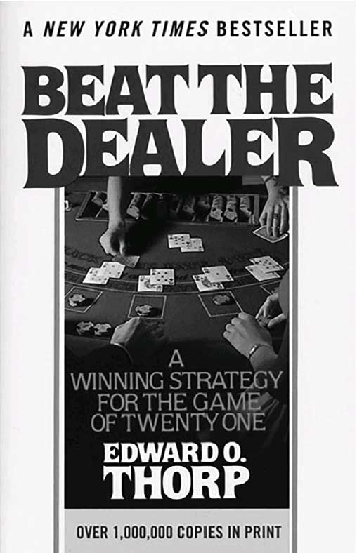 The cover of "Beat the Dealer", Thorp's best seller
