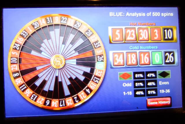 How do you identify a biased Roulette wheel?