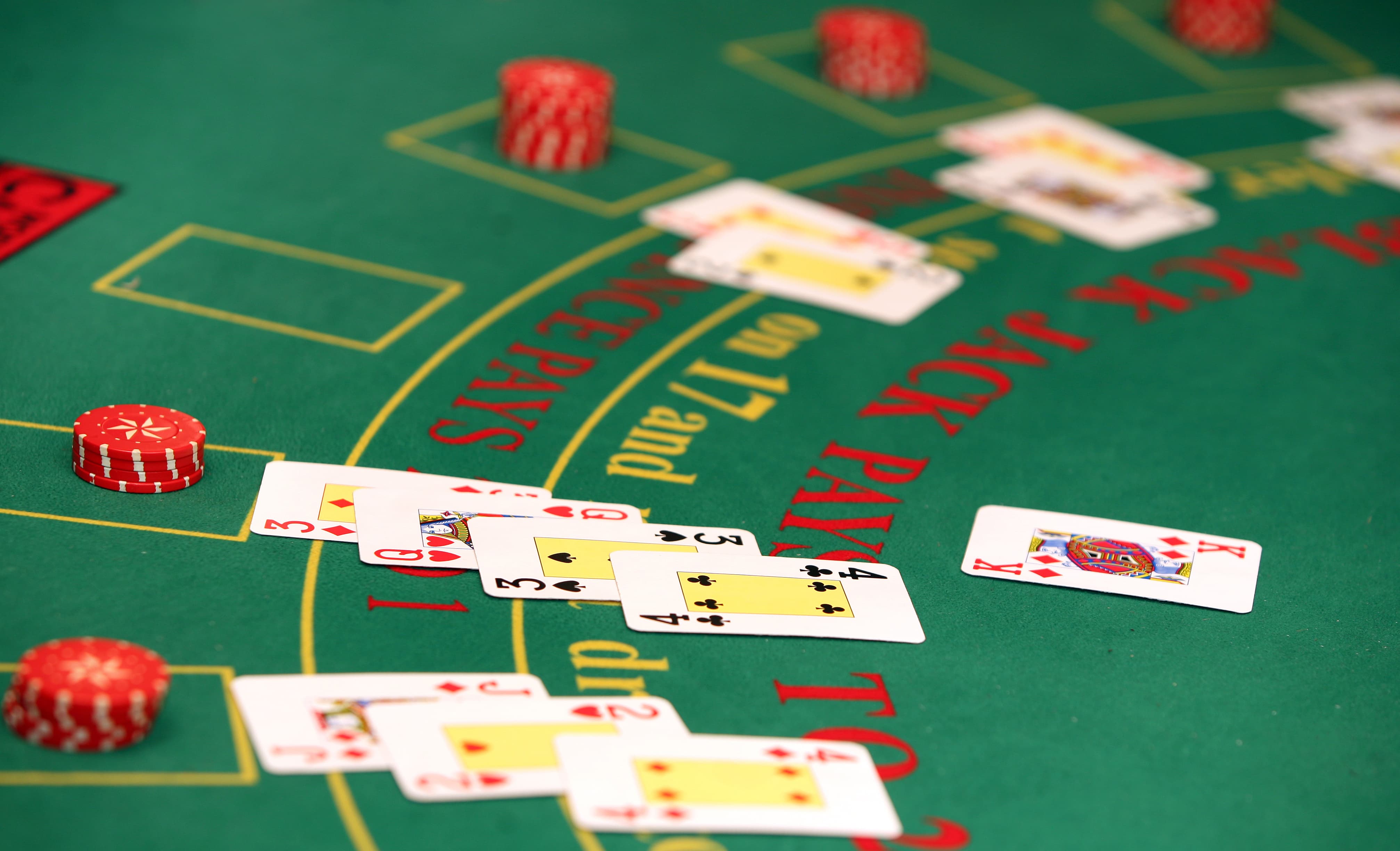 Blackjack cards
