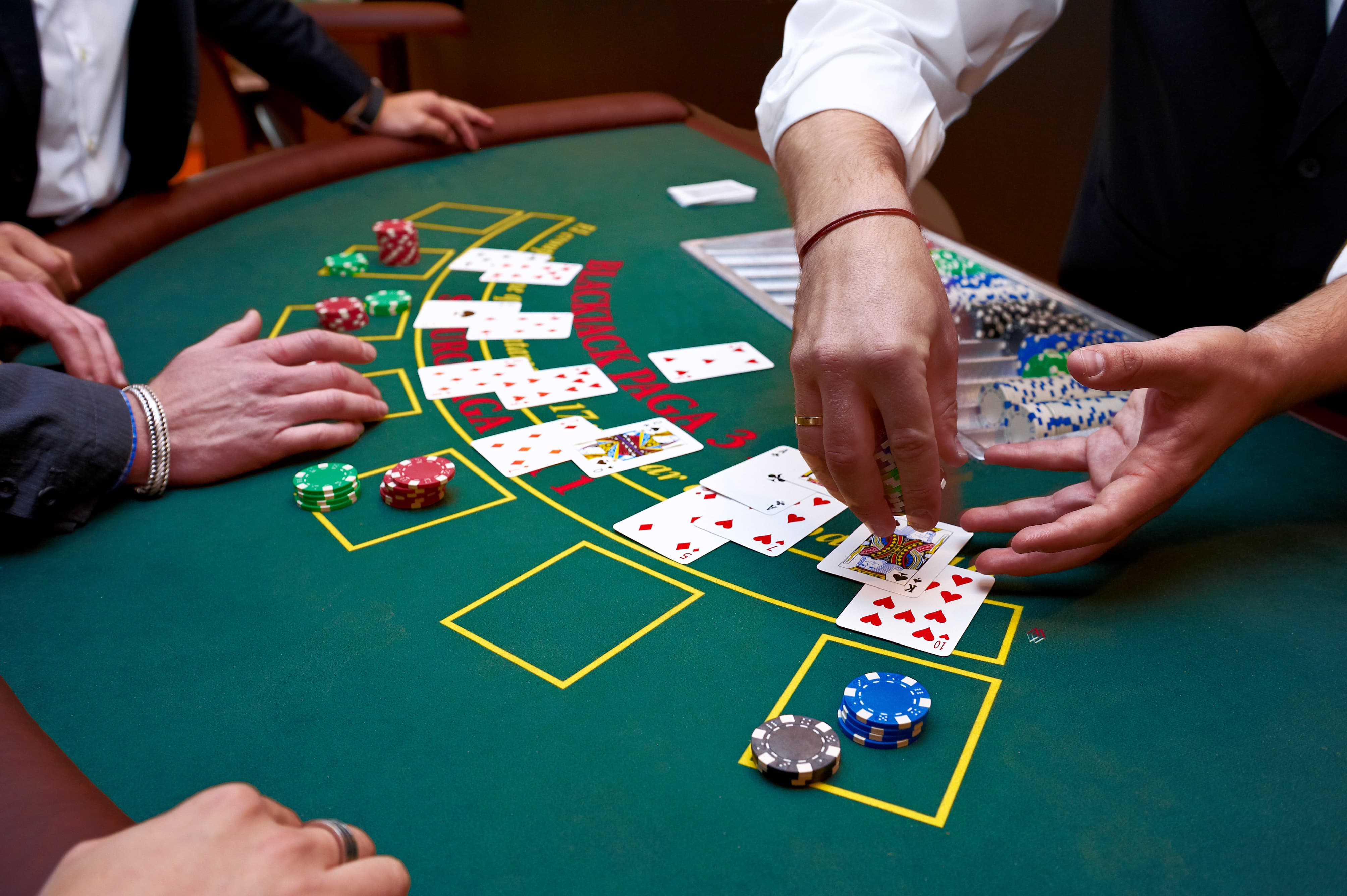 Blackjack hands