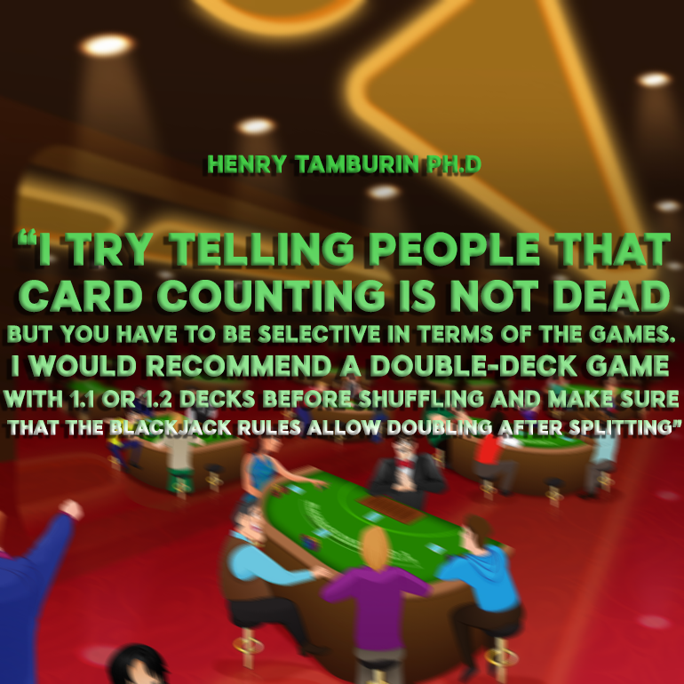 Henry Tamburin on card counting in the modern era