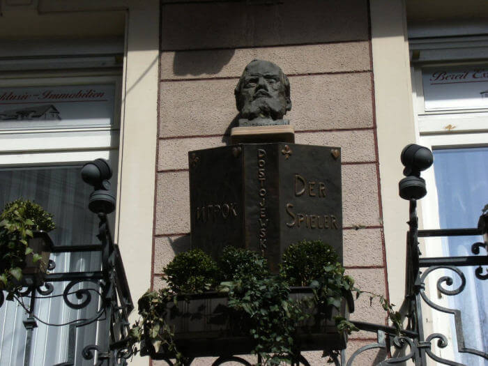The house where Dostoevski wrote The Gambler Baden Baden