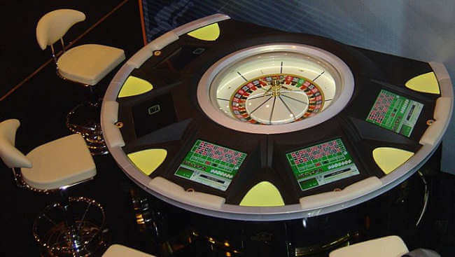Gold Club electronic roulette