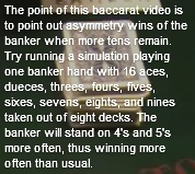 point of baccarat