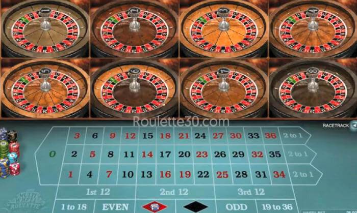 microgaming multi wheel roulette