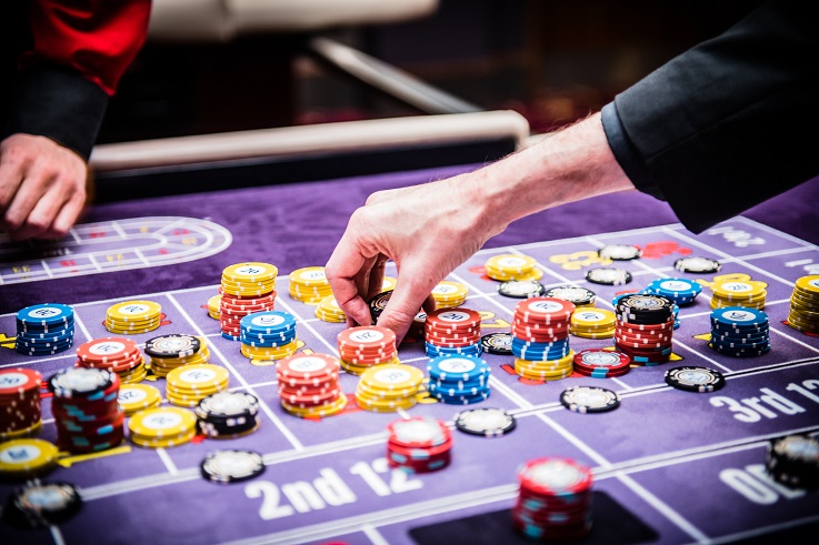 Roulette table layout