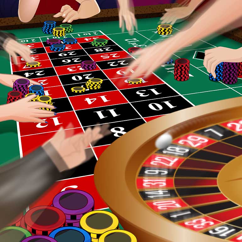 poker roulette online