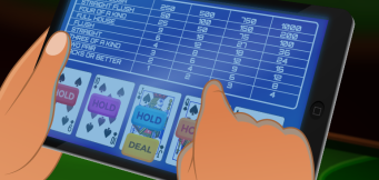 Video poker online