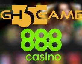 High 5 Games pens content agreement with 888 Casino