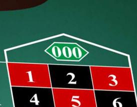 Roulette 000 Table Layout