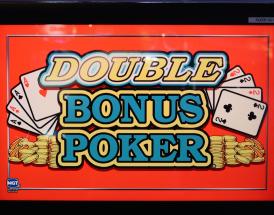 Video poker machine