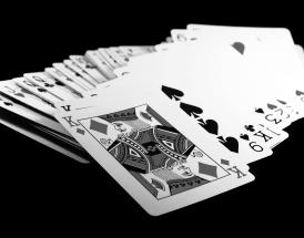 Blackjack playing cards