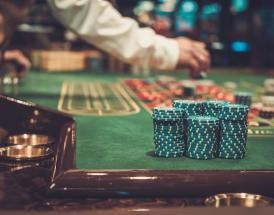 Roulette table