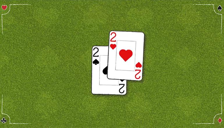 Blackjack School: How to Play a Pair of 2s