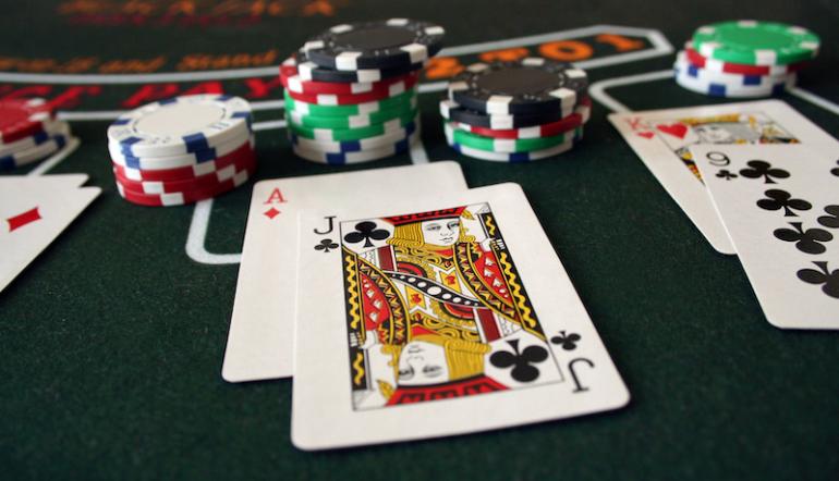 Blackjack hand