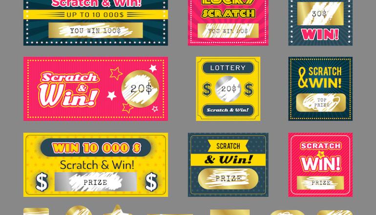 Online scratch cards