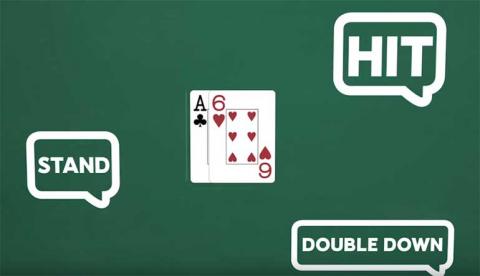 Blackjack dealer stands on soft 17 Blackjack dealer stands on soft 17