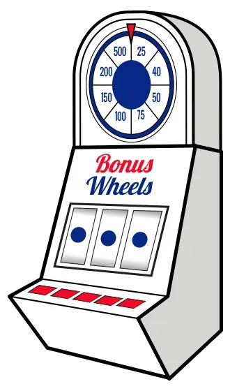 Multigame Machine-bonus wheel