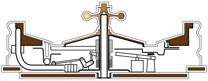 Roulette wheel schematic 1