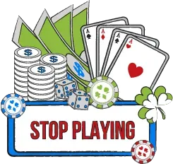 stop playing
