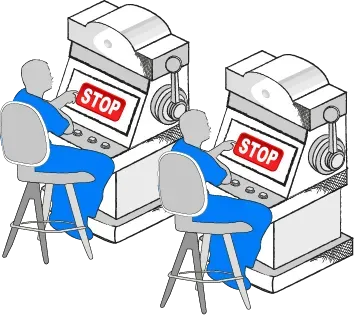 Slot machine-stop