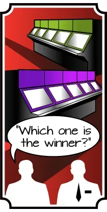 Which one is the winner