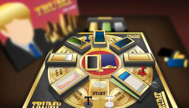 "Trump: The Game" board game