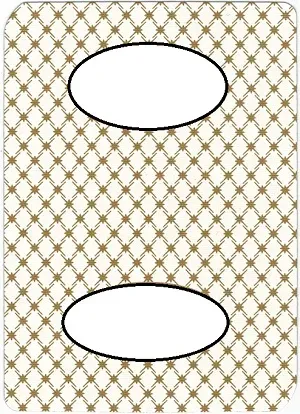 asymmetric along the top and bottom edges as well