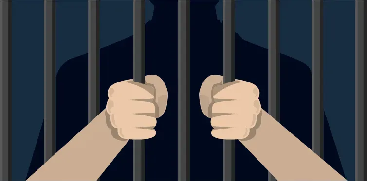 Getting in jail after cheating