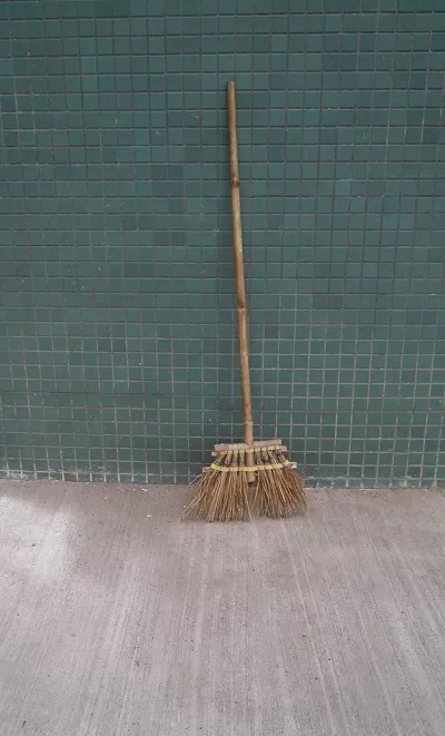 a broom