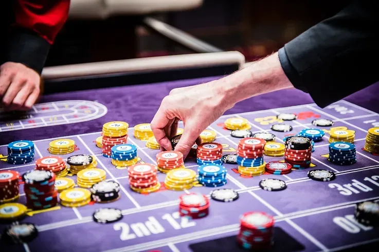 Roulette table layout
