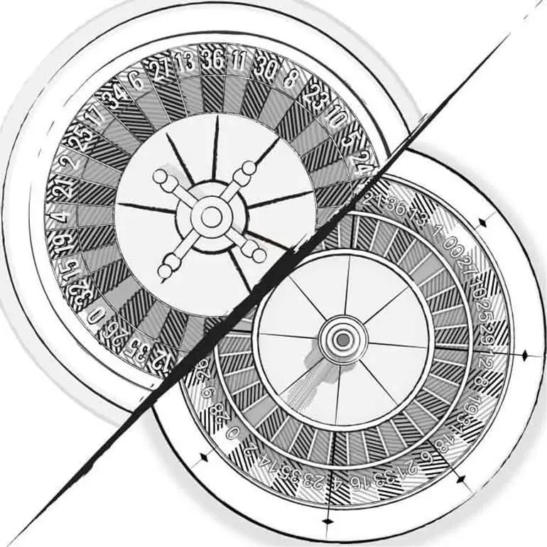 Roulette Wheels: American & European