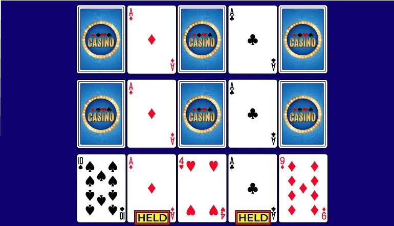 Ultimate X Video Poker: Aces