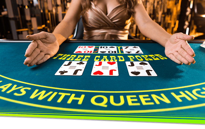 Live Three Card Poker