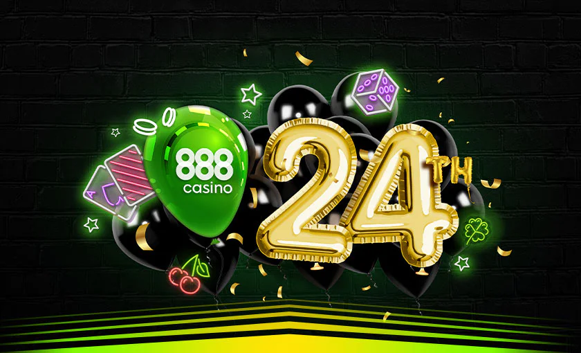 Ejemplo de promoción de bonos de 888casino en email móvil